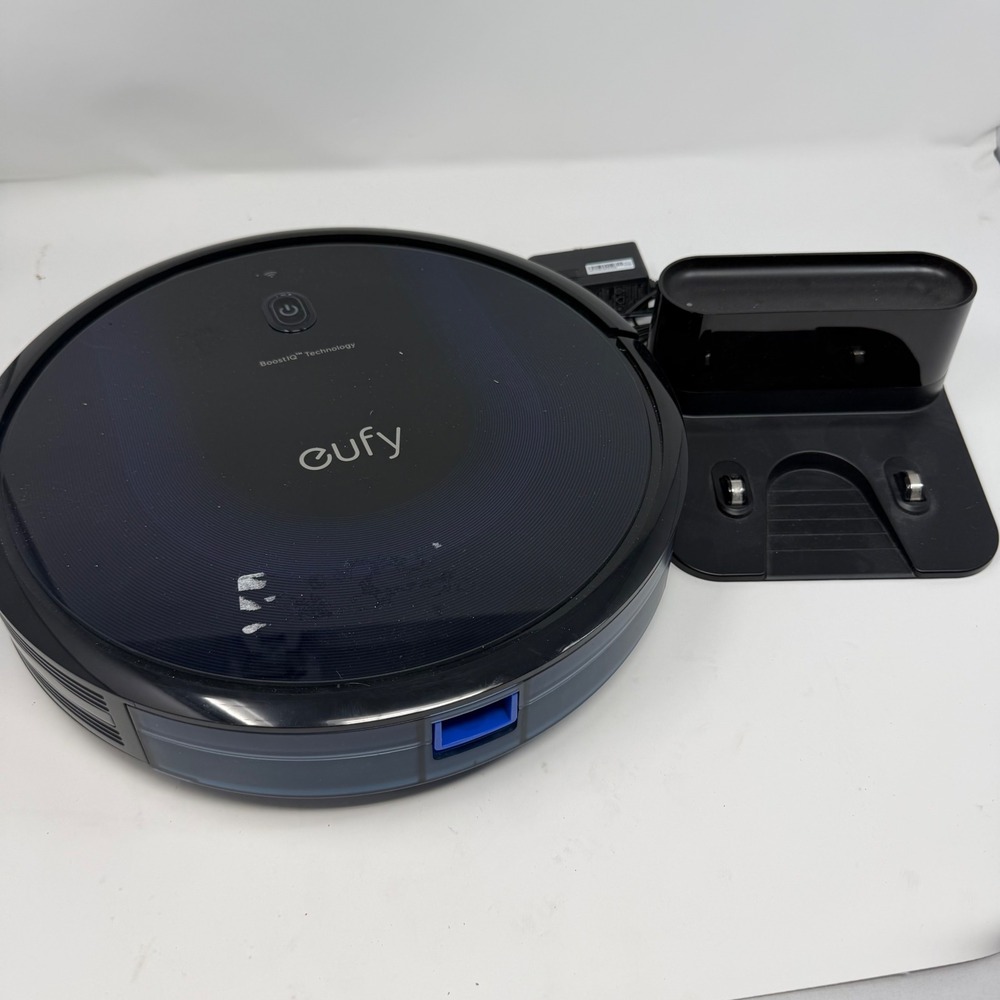 eufy RoboVac 15C Max T2128 Robot Vacuum Cleaner Black with Charging Base